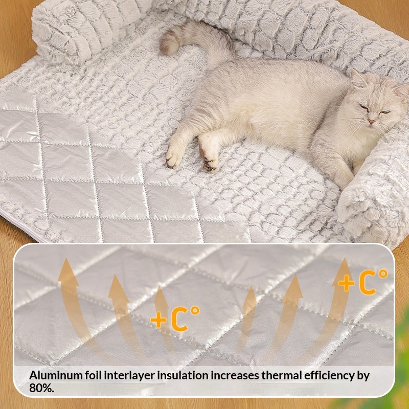 Cat Nest Winter Warm Sofa Cushion Extra Large Outdoor Dog Nest Cat Nest Cage Special Pet Supplies