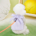 Pet Clothes Dog Chest And Back Traction Skirt
