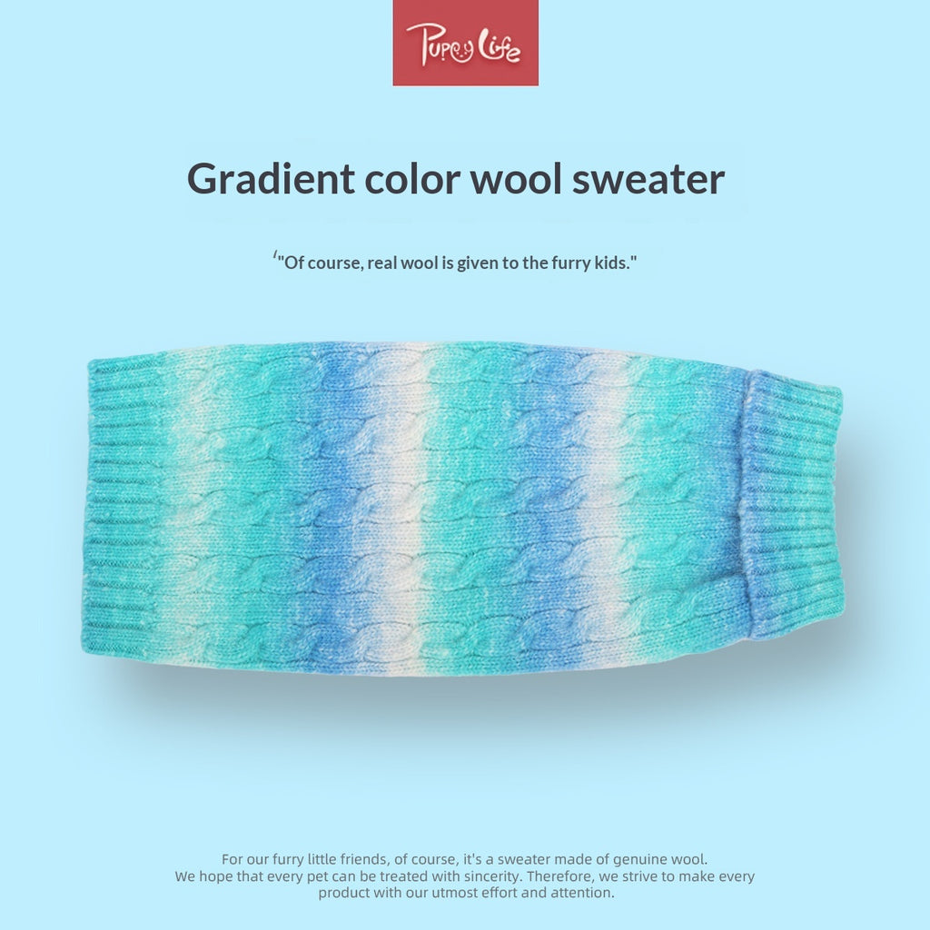 Knitted Pullover Pet Sweater