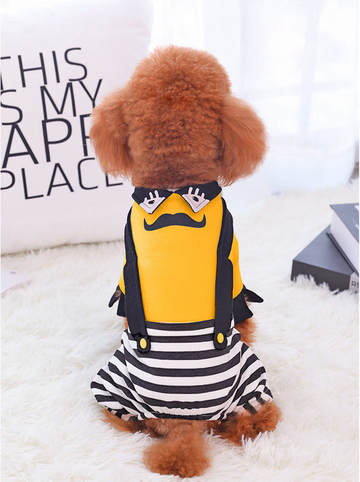 Pet four-legged thick autumn and winter clothes