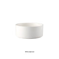 Solid Color Minimalist Home Use Ceramic Cat Food Feed Bowl