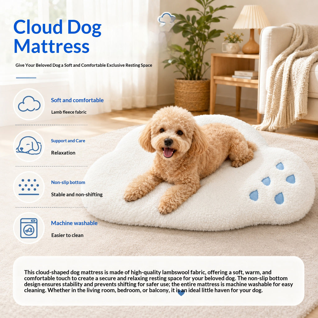 New Pet Mattress Cat And Dog Universal Soft And Comfortable Pet Sleeping Mat Golden Hair Teddy Bichon Corgi Pet Supplies