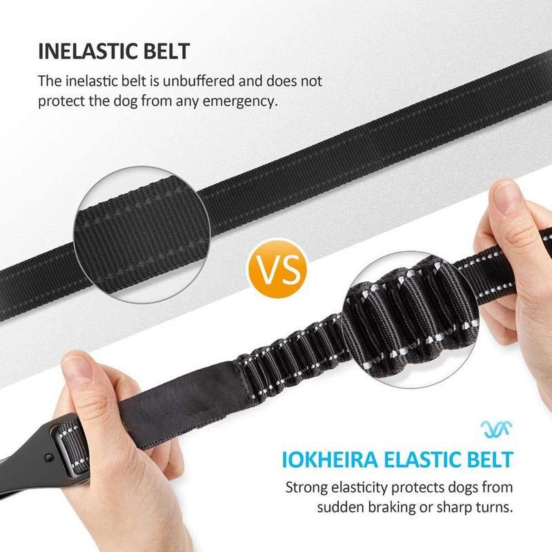 Pet Multifunctional Car Reflective Elastic Seat Belt