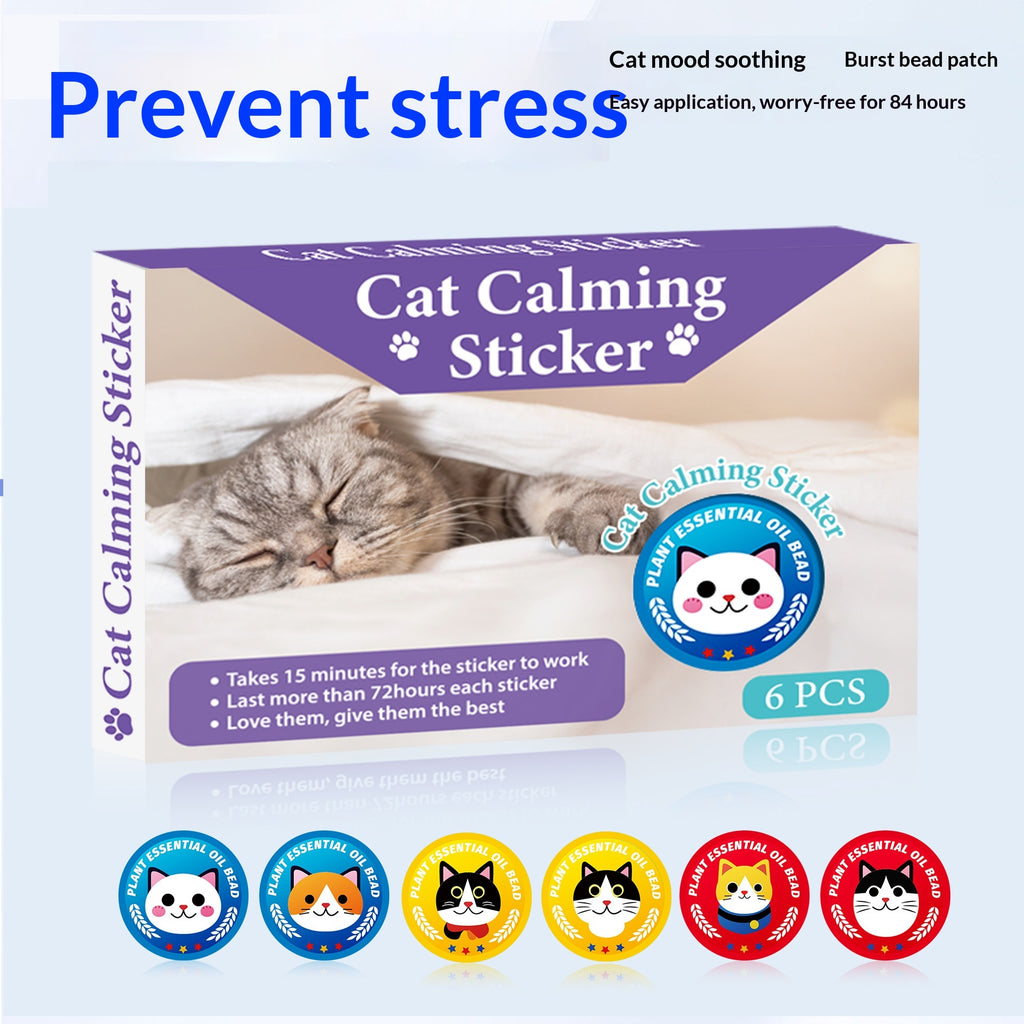 Cat Facial Pheromone Mood Calming Patch