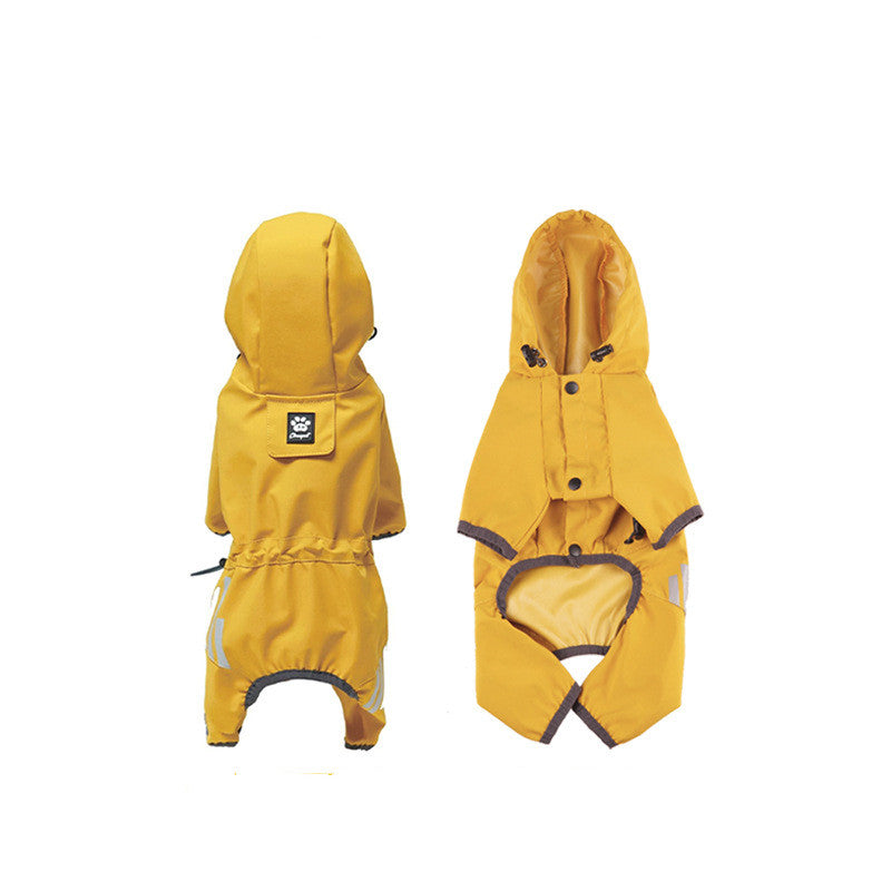 Dog Raincoat Is All Inclusive And Waterproof