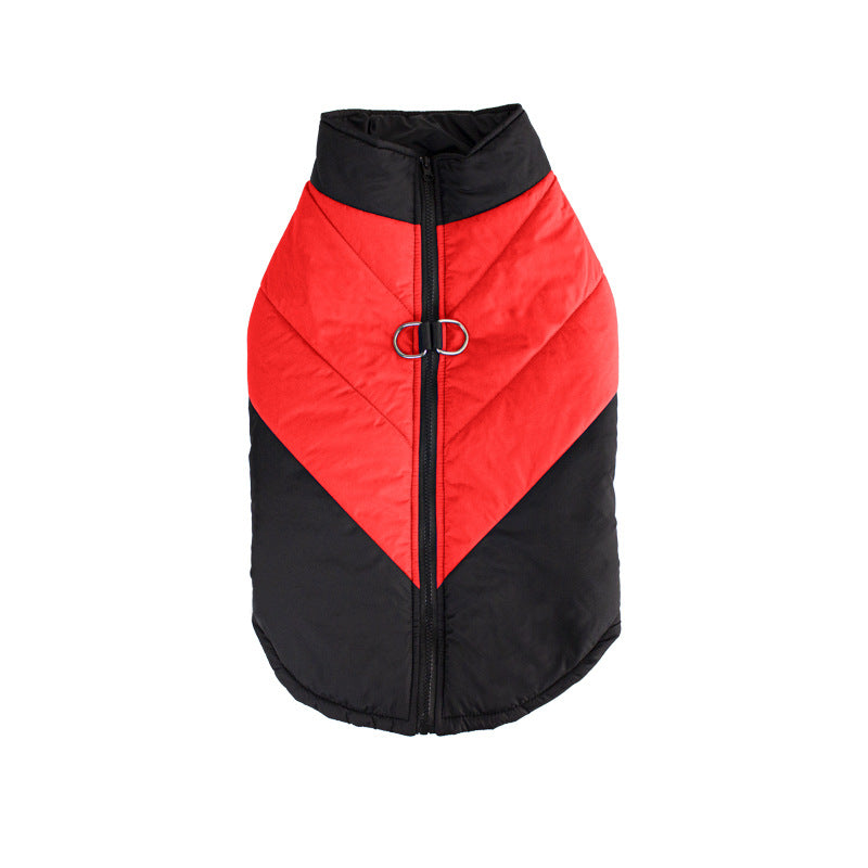 Pet Clothing Thickened Warm Dog Cotton Vest Autumn And Winter Pet Dog Clothes Wholesale