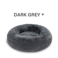 Indoor Cat And Dog Bed, A Quiet Doughnut-Shaped Bed, A Washable Round Soft Pet Bed, Suitable For Medium-Sized And Large Cats And Dogs