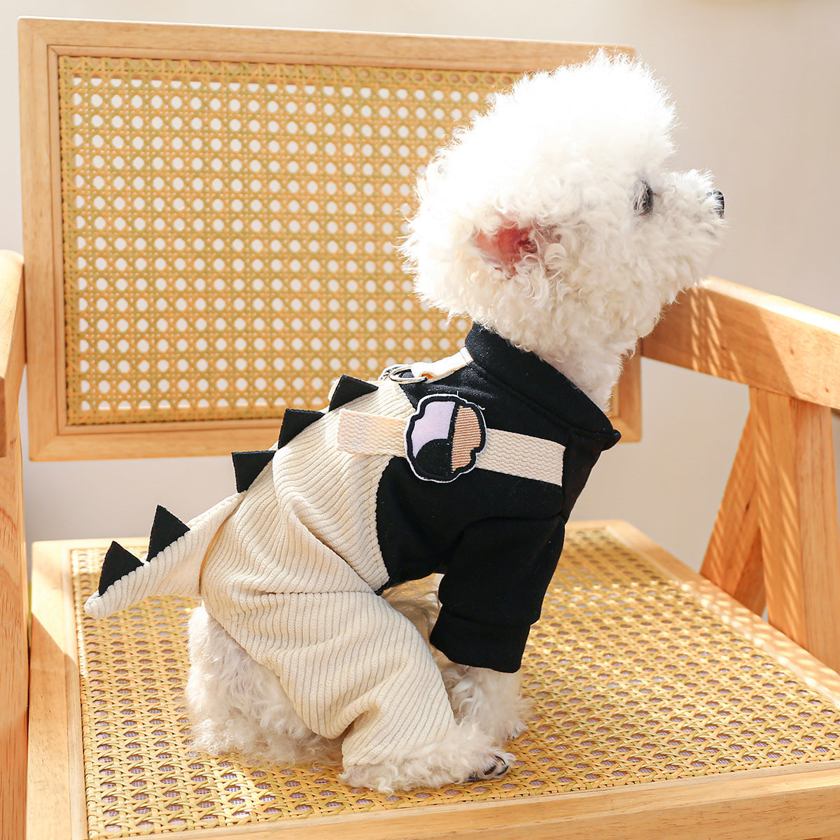 Pet Cute Cartoon Four-legged Pet Clothing Casual Suspender Trousers Dog Clothes