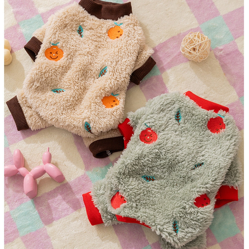 Wholesale Of Dog Clothes, Autumn And Winter Warm Four-legged Clothes, Small And Medium-sized Dog Teddy Bichon Frise Fleece Clothes, And Cat Pet