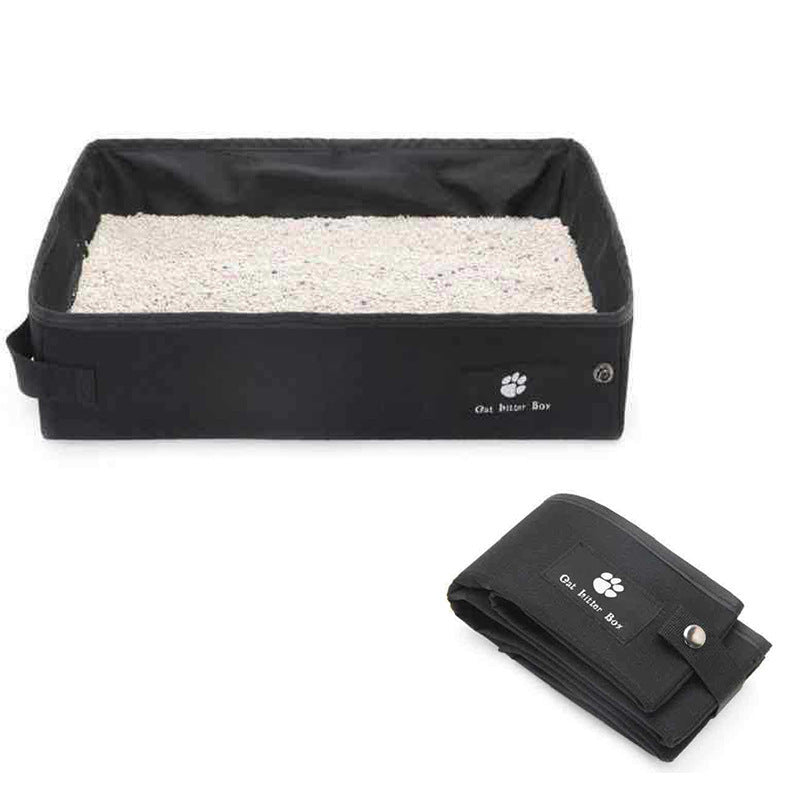 Portable Litter Box Foldable Outing
