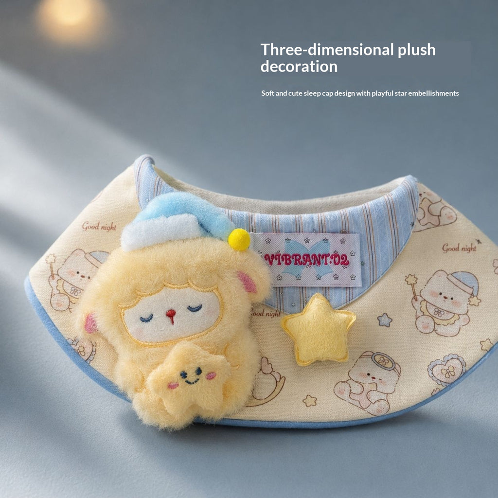 Cute Cat And Dog Decoration Neck Scarf