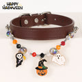 Cat Collar Niche Accessory Halloween Necklace With Beaded Embellishments