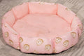 Octagonal Cage Pet Bed Universal Fleece Lining