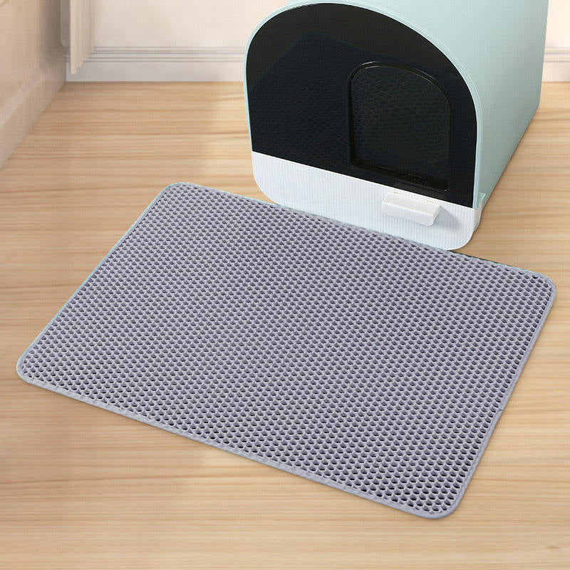 Anti Splash EVA Double-layer Cat Litter Mat