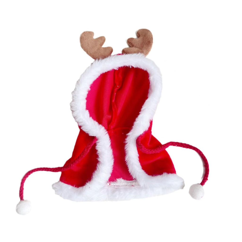 Annoying Duck Doll Clothes Antlers Cloak