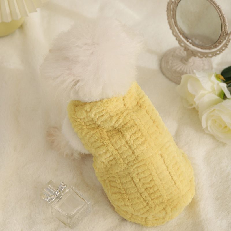 Cat Dog Pet Warm Plush Vest