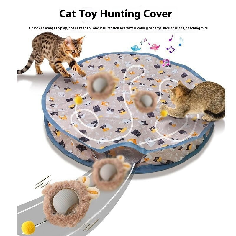 Self-Hi Relieving Stuffy Cat Hunting Cover