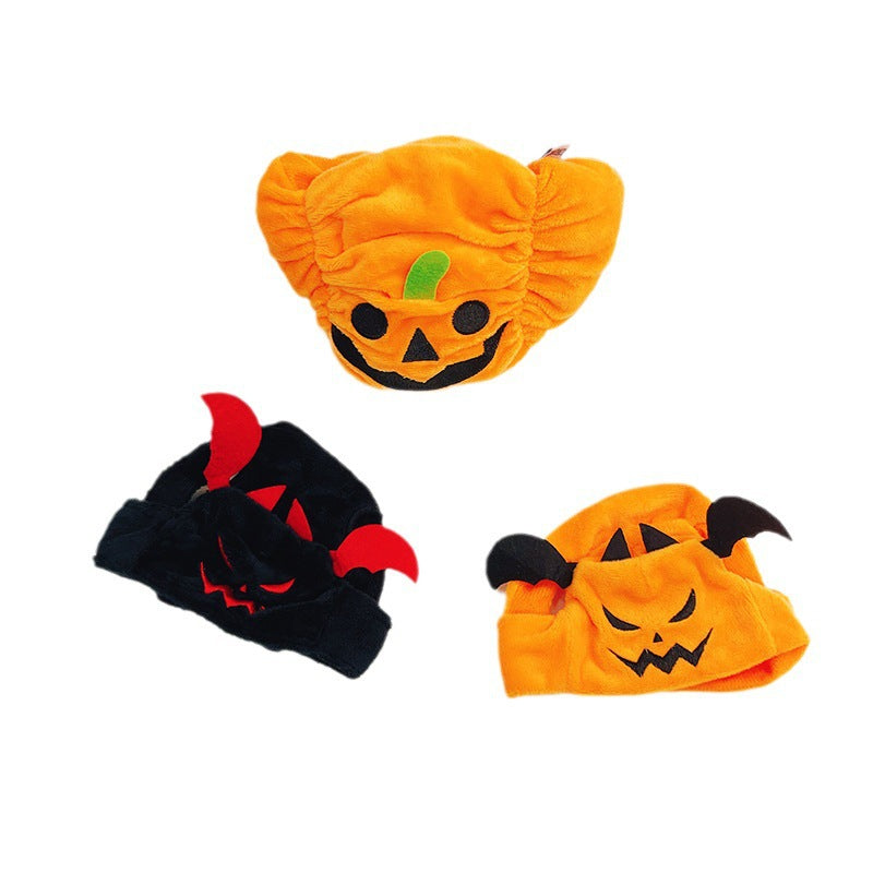 Halloween Pet Hat Bat Pumpkin Funny