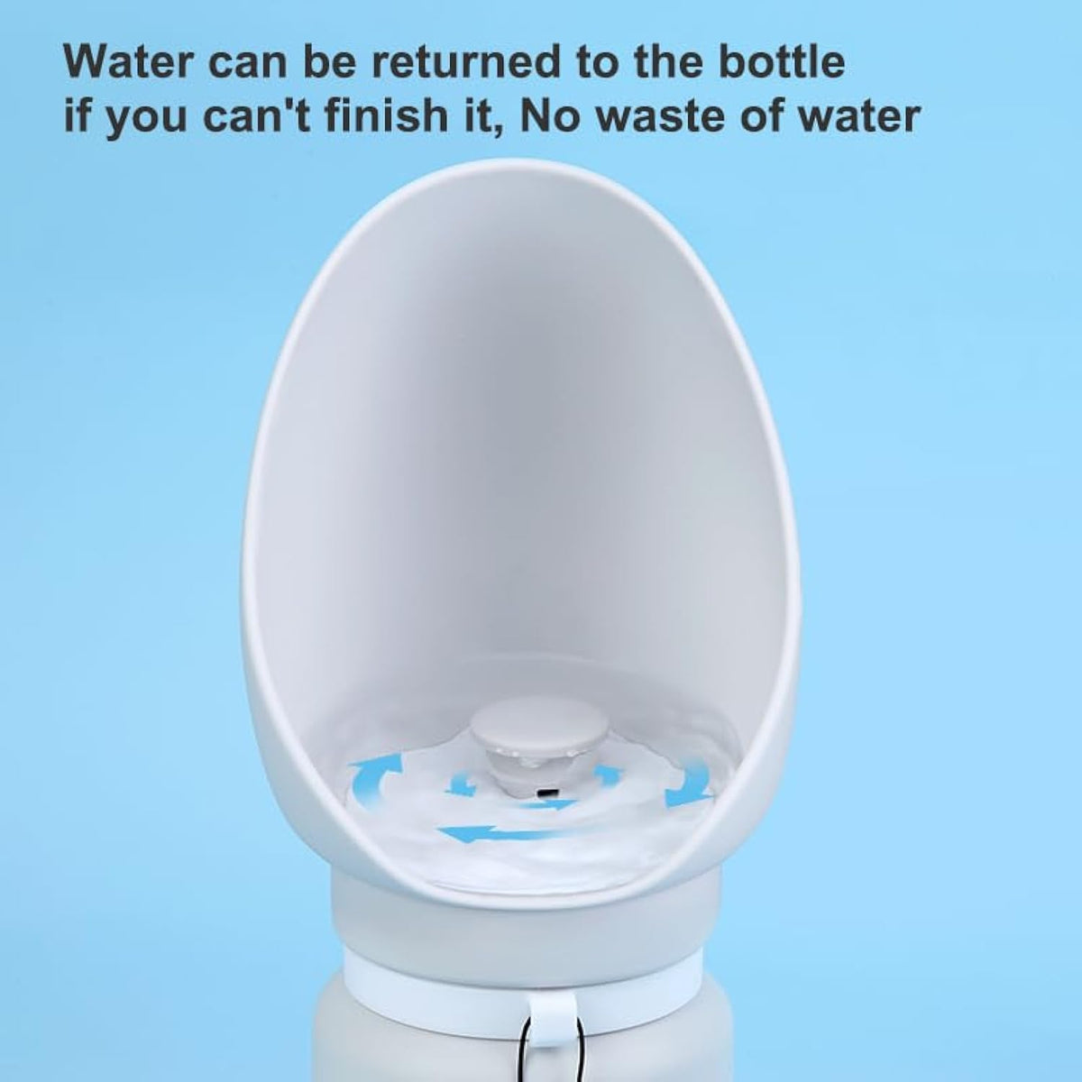 Dog Water Bottle Leak Proof Portable Travel Pet Water Bottle Foldable Lightweight Dog Water Dispenser Drinking Bowl For Dogs Puppy Pets On The Go For