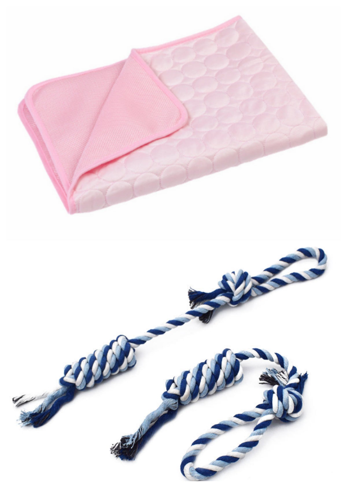 Summer Cooling Pet Sleeping Ice Silk Mat