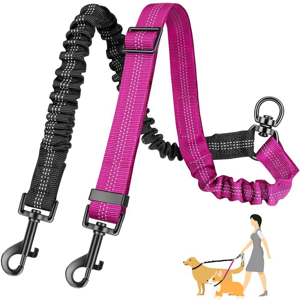 New Product Explosion-Proof Dog Chain One To Two Medium-Sized Dog Cute Traction Rope Dog Walking Rope Retractable
