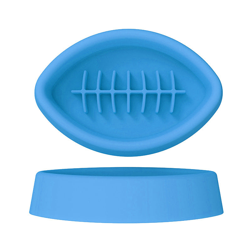 Silicone Pet Bowl, Slow Food Bowl, Slow Food Grade Food Bowl With Suction Cup, Anti Knock And Anti Slip Dog And Cat Tableware
