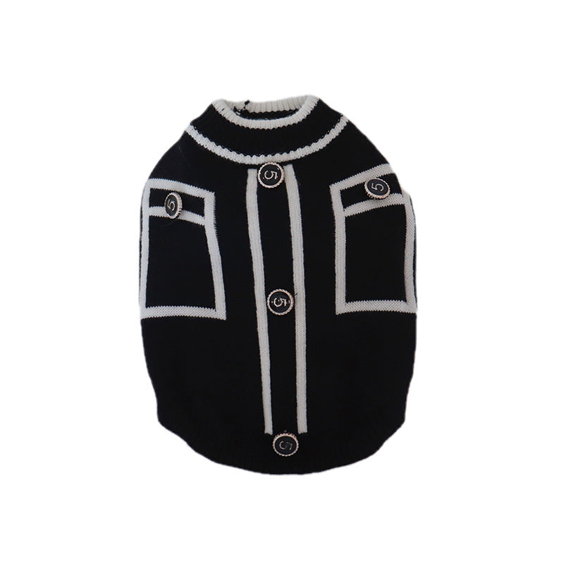 Dog Clothes Warm Small Country Style Sweater
