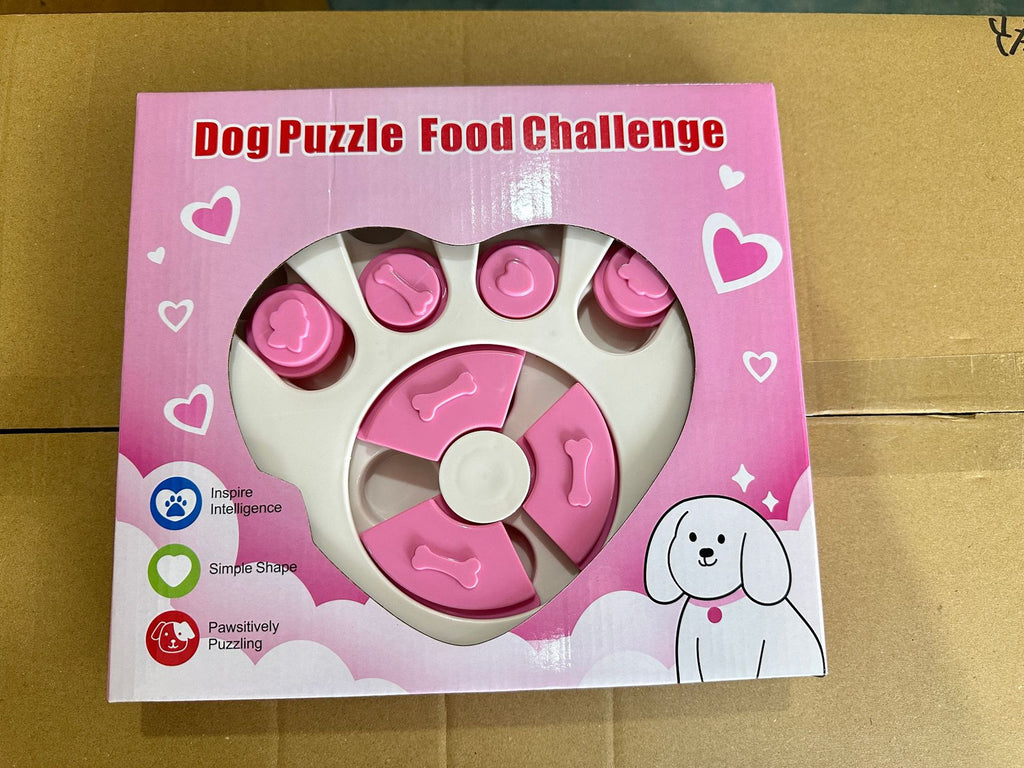 New Dog Puzzle Toy Slow Feeder Bowl