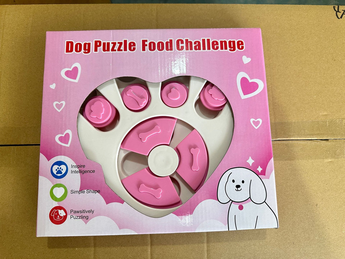 New Dog Puzzle Toy Slow Feeder Bowl