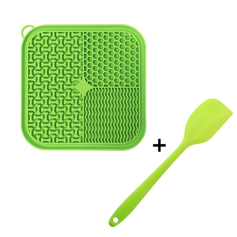 Dog Licking Mat Slow Feeder Premium Lick Pad With Suction Cups For Dog Anxiety Relief Slow Feeder Dog Bowls Pet Placemat