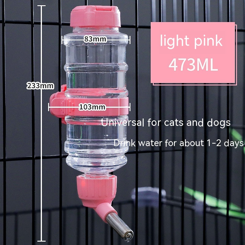 Dog Drinking Water Apparatus Hanging Pet Hanging Kettle Ball Cat
