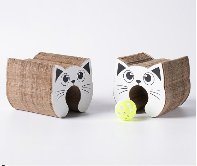Creative Cat Scratch Board Decompression Grinding Claw Corrugated Paper Pet Toy Supplies