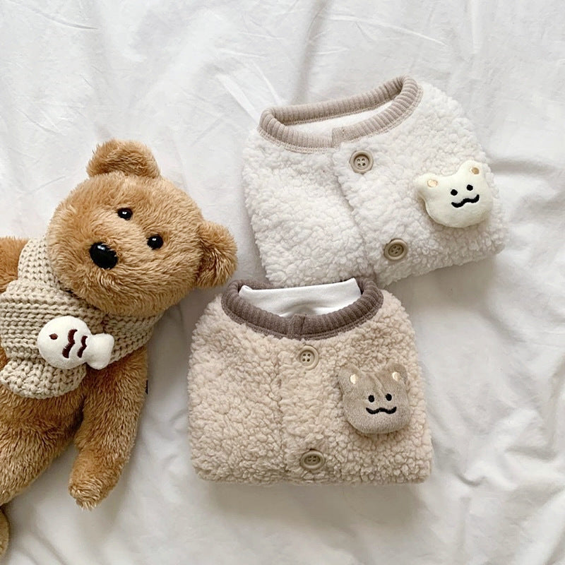 Thickened Warm New-style Cotton Coat For Pets