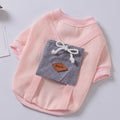 Casual Dog Clothes Back Pockets Outing Hooded Sweater