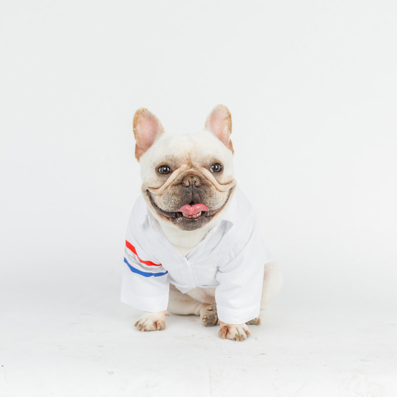 Handsome Shirt Two-legged Clothes Comfortable Breathable Pet Supplies