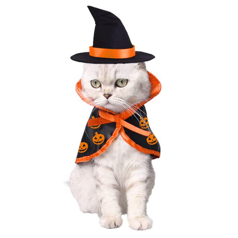Halloween Pet Cloak Cat Dog Saint