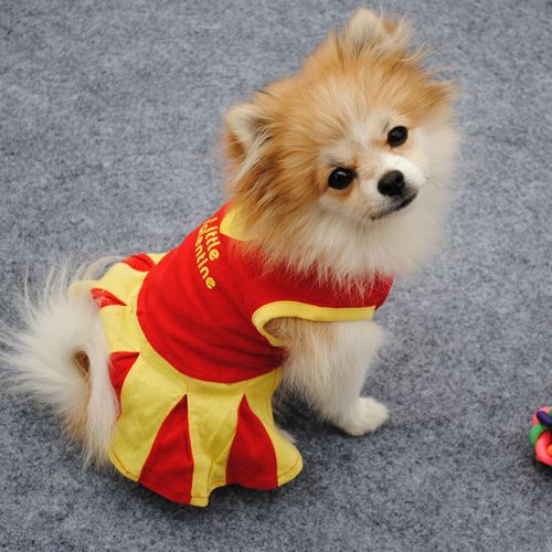 Pet Dog Cotton Summer Dress