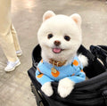 Cute Printed Dog Clothes Knitted Sweater Long Sleeve