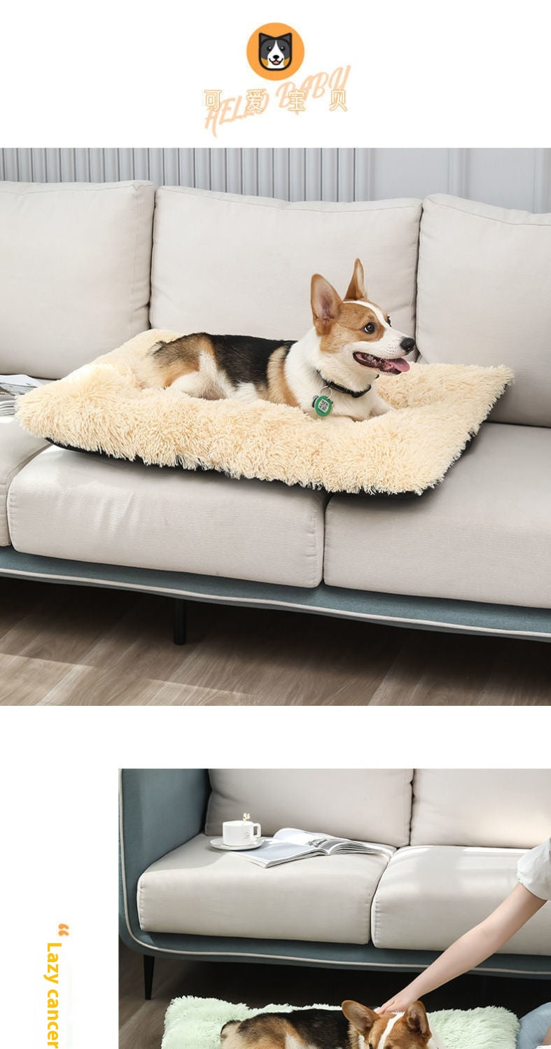 Dog Thickened Mattress Winter Warm Mat