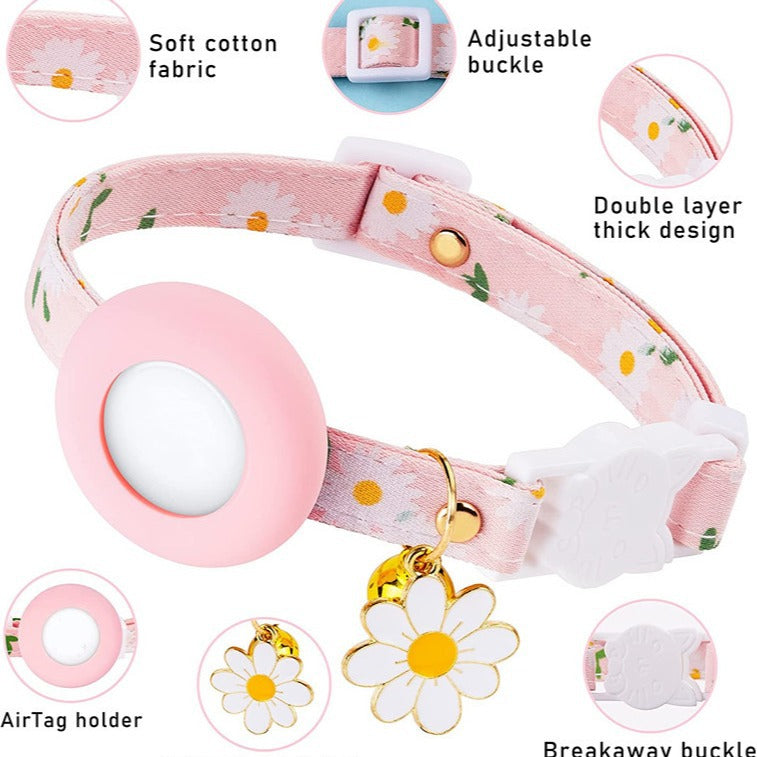 Small Pet Collar With Bell