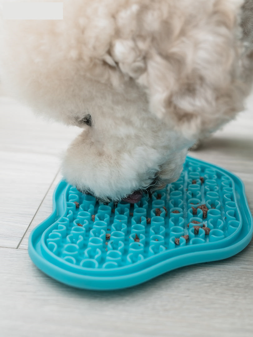 Slow Food Bowl Mat For Relieving Separation Anxiety