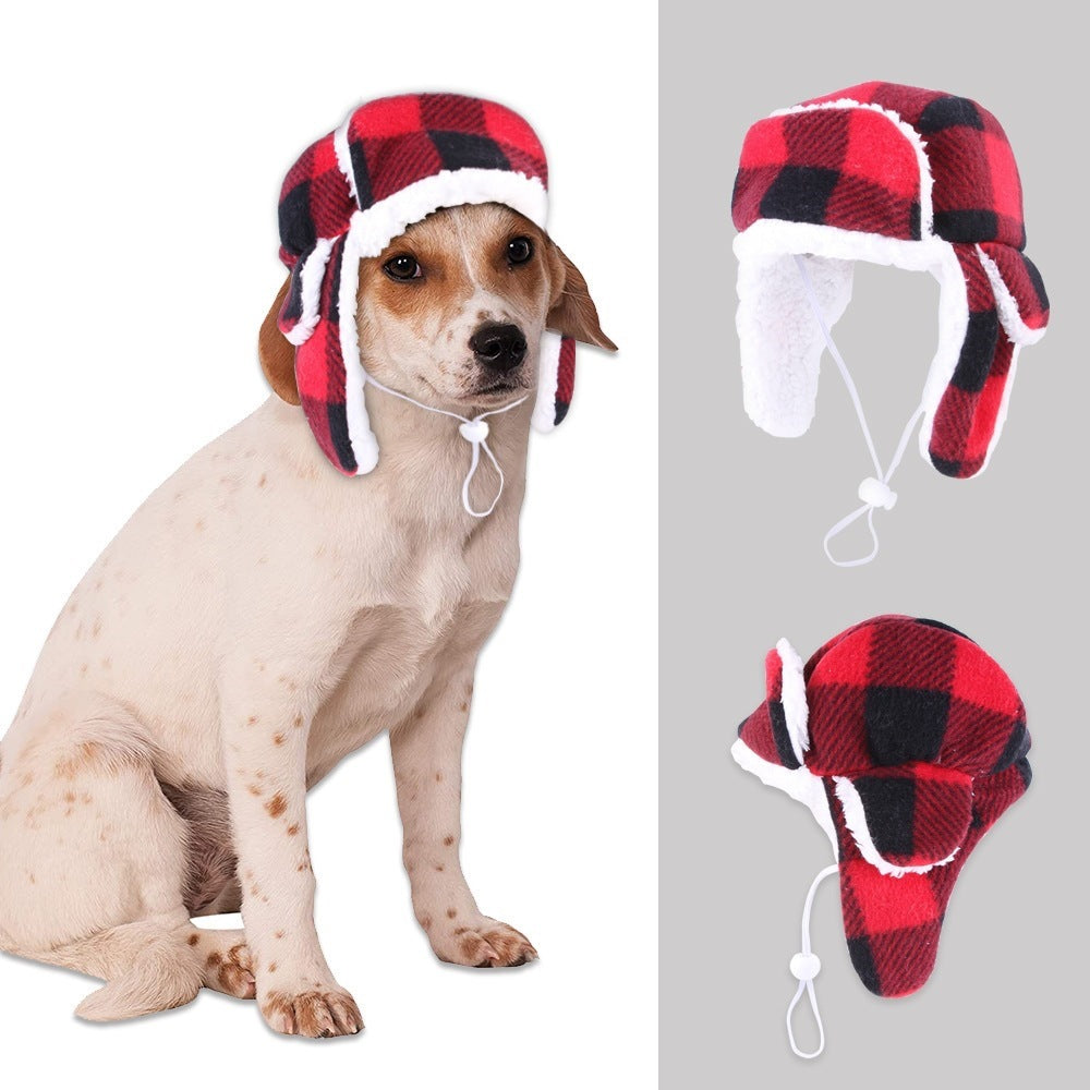 Warm Knitted Pet Hat For Golden Retrievers From The Manufacturer