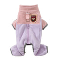 Cat Clothes Are Warm And Fluffy In Winter, Providing Warmth For Kittens In Autumn And Winter. Four-legged Fleece Jackets For Small And Medium-sized