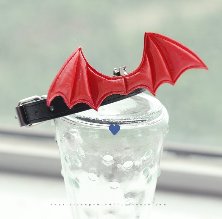 Split Home Little Devil Wings Bell Leather Chyer