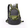 Camouflage canvas pet backpack