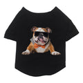 Pet Summer Breathable Thin Basic Style Cotton Short Sleeve Printed T-shirt