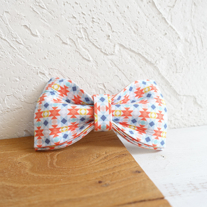 Dog bow collar