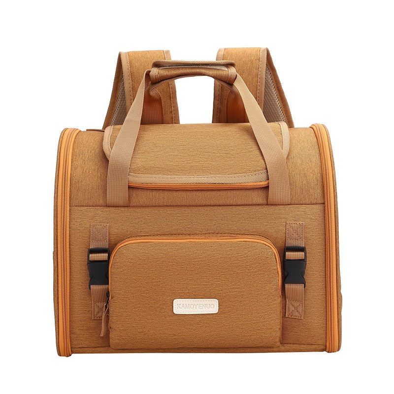 Breathable Portable Large-capacity Cat And Dog Pet Carrier Backpack