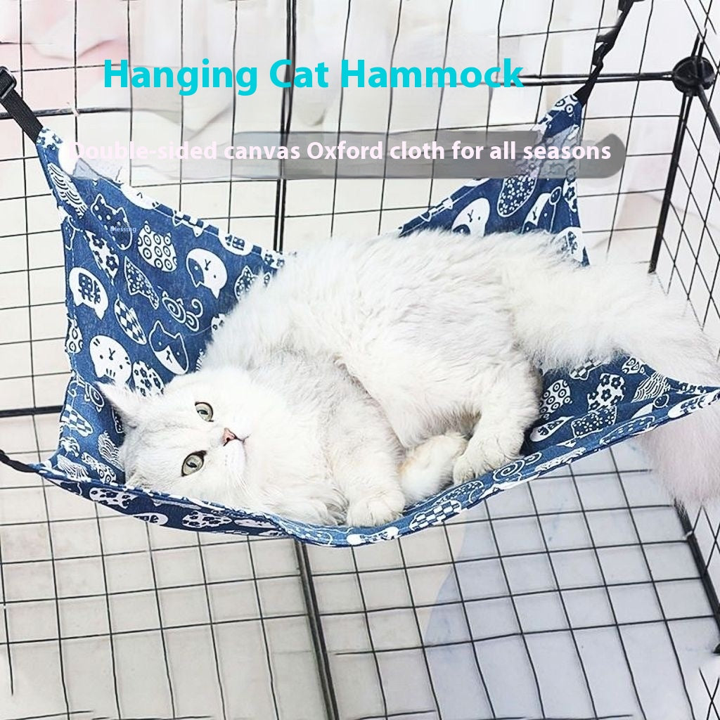 Cat Fleece-lined Hammock Hanging Pet Supplies