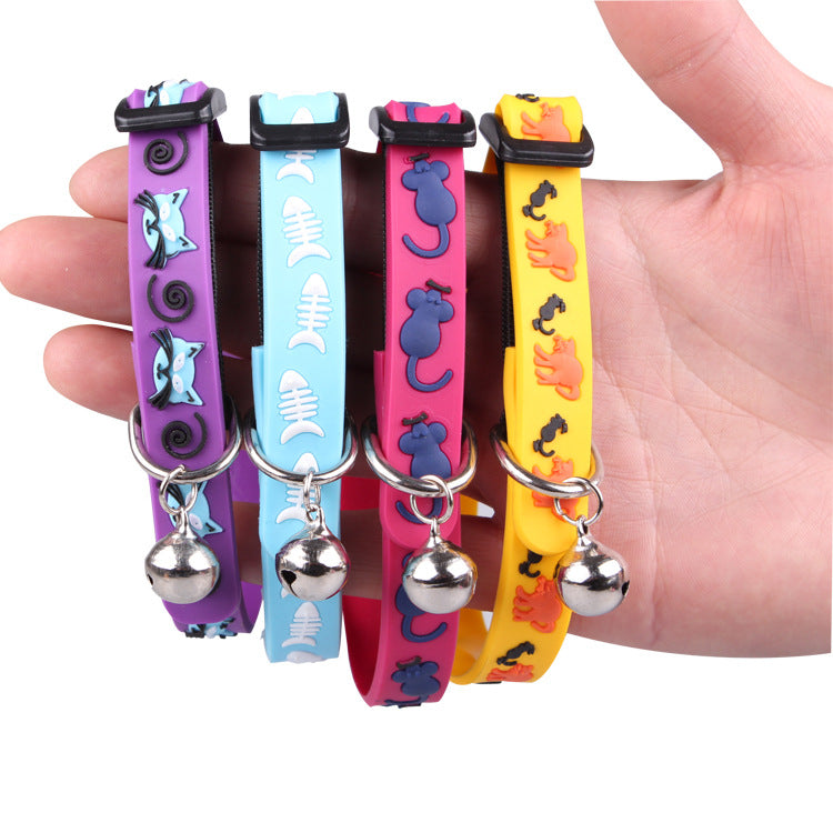 Creativity Small Silicone Pet Dog Collar Leisure